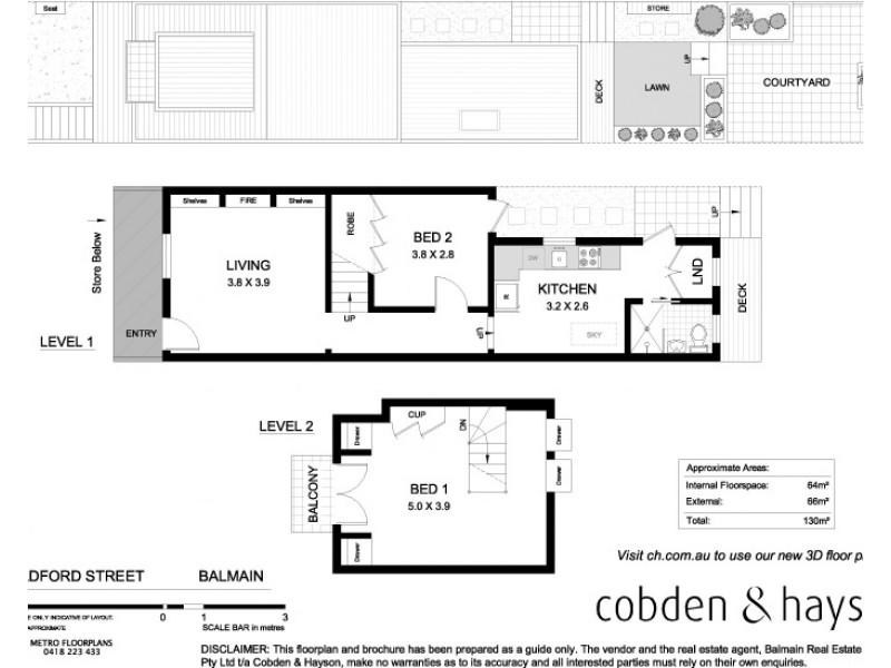 37 Bradford Street, Balmain NSW 2041 Floorplan