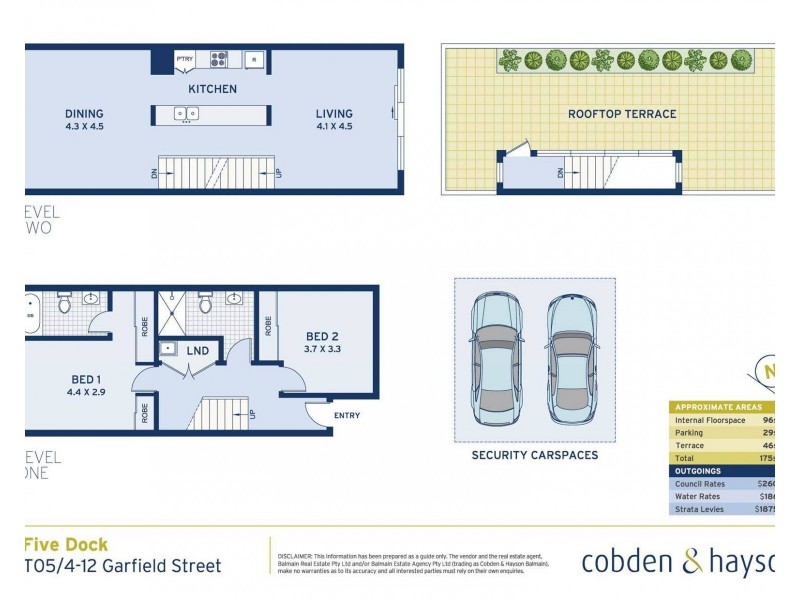 T05/4-12 Garfield Street, Five Dock NSW 2046 Floorplan