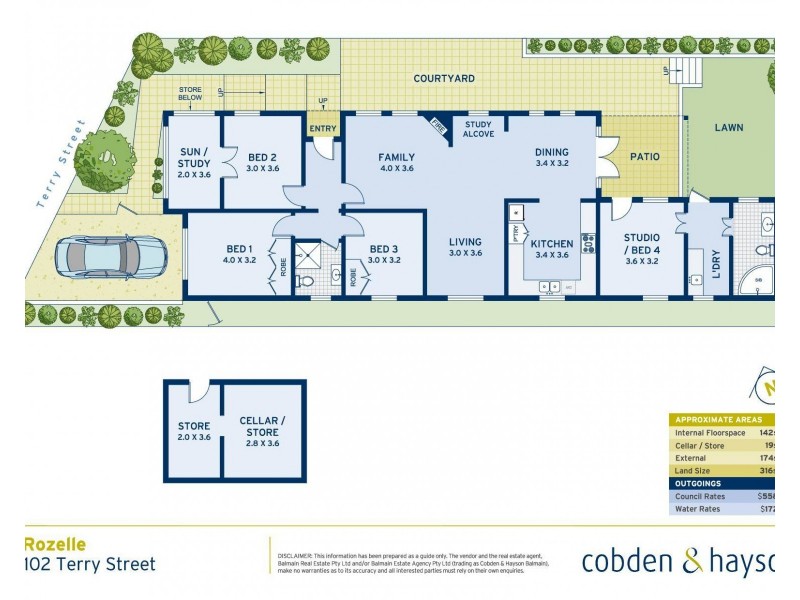 102 Terry Street, Rozelle NSW 2039 Floorplan