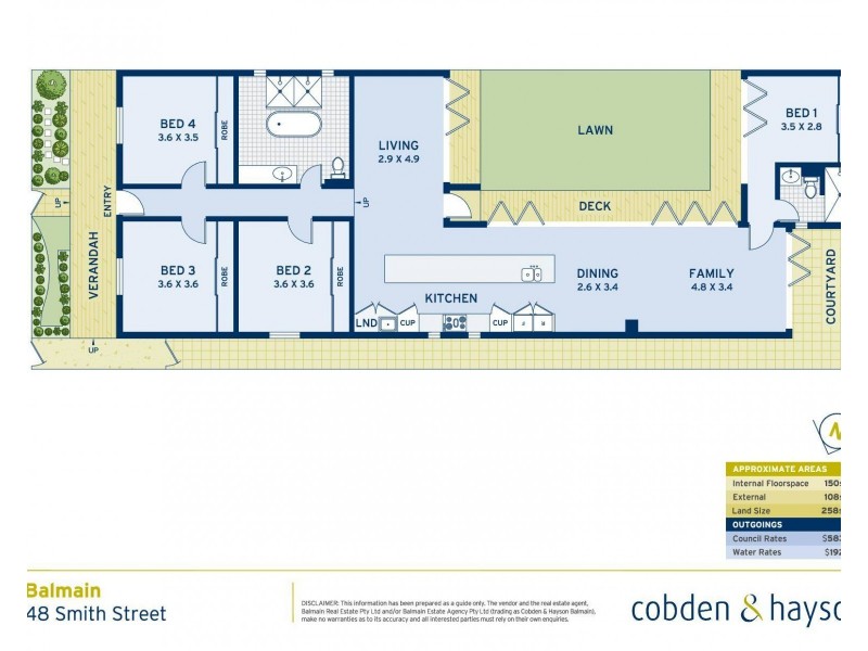 48 Smith Street, Balmain NSW 2041 Floorplan