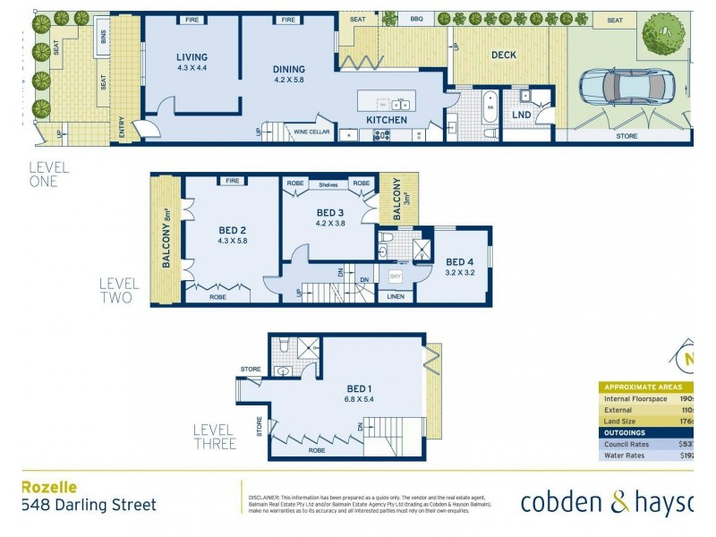 548 Darling Street, Rozelle NSW 2039 Floorplan