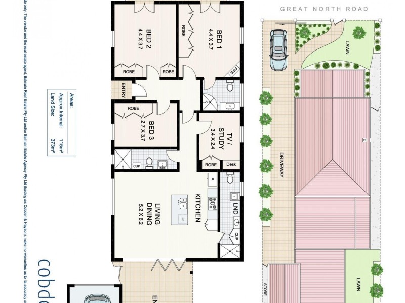 352 Great North Road, Abbotsford NSW 2046 Floorplan