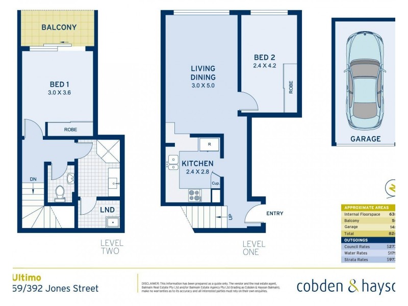 59/392 Jones Street, Ultimo NSW 2007 Floorplan