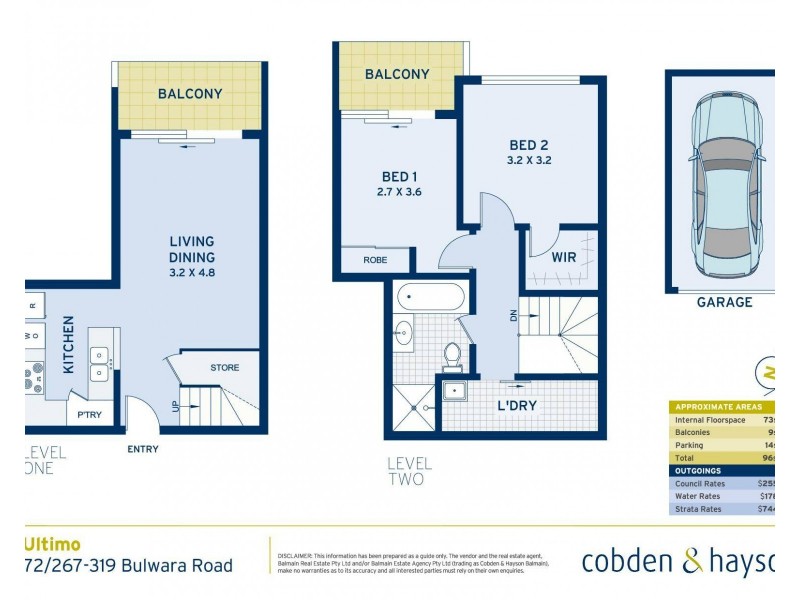 72/267-319 Bulwara Road, Ultimo NSW 2007 Floorplan