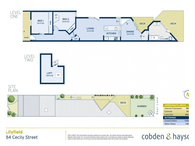 84 Cecily Street, Lilyfield NSW 2040 Floorplan