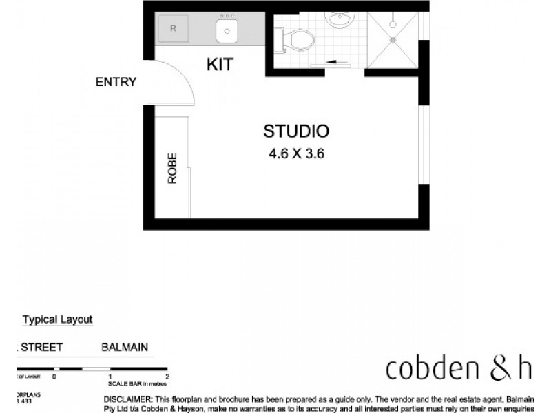 26/21-23 Palmer Street, Balmain NSW 2041 Floorplan
