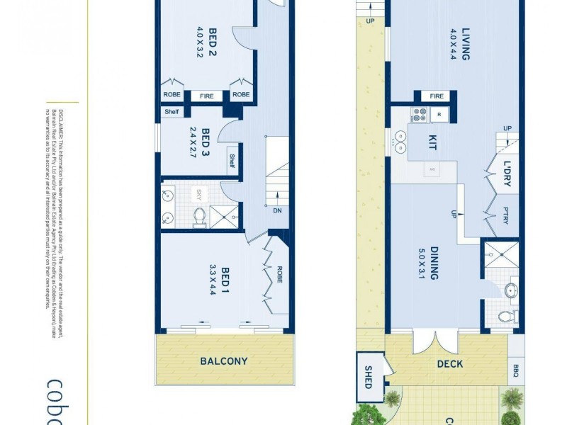 9 Slade Street, Rozelle NSW 2039 Floorplan