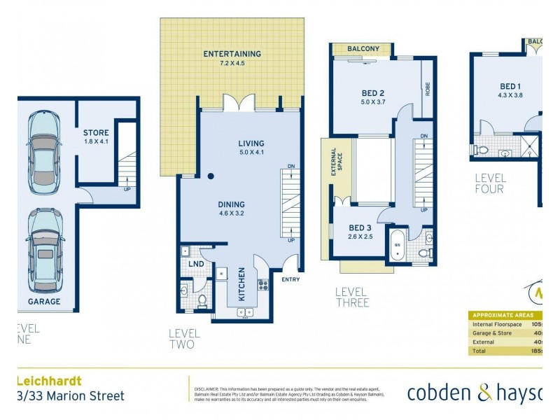 4/33 Marion Street, Leichhardt NSW 2040 Floorplan