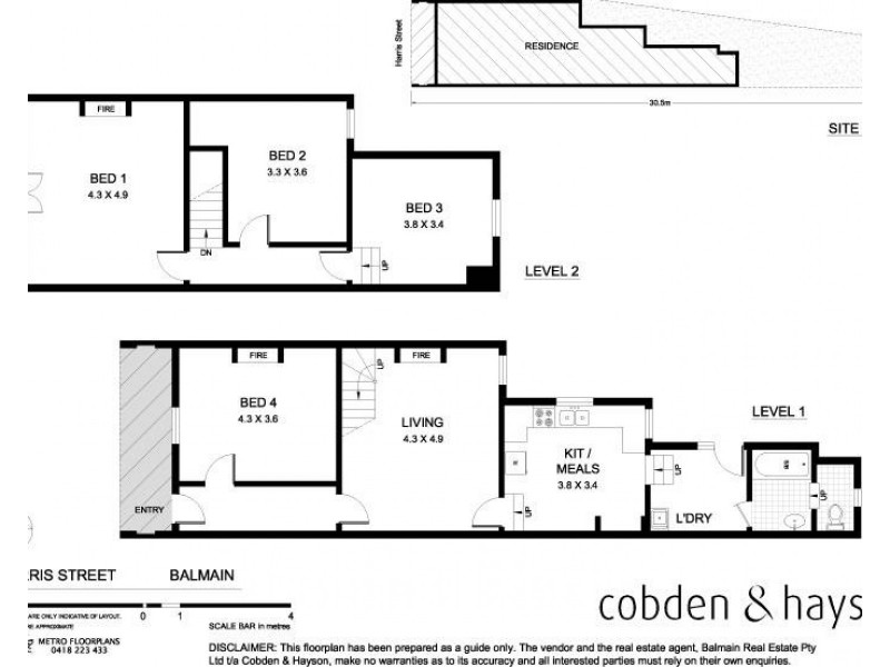6 Harris Street, Balmain NSW 2041 Floorplan