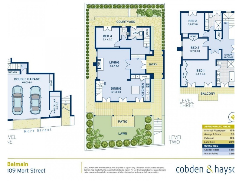 109 Mort Street, Balmain NSW 2041 Floorplan