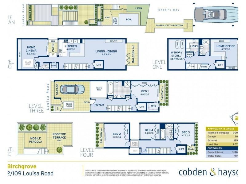 2/109 Louisa Road, Birchgrove NSW 2041 Floorplan