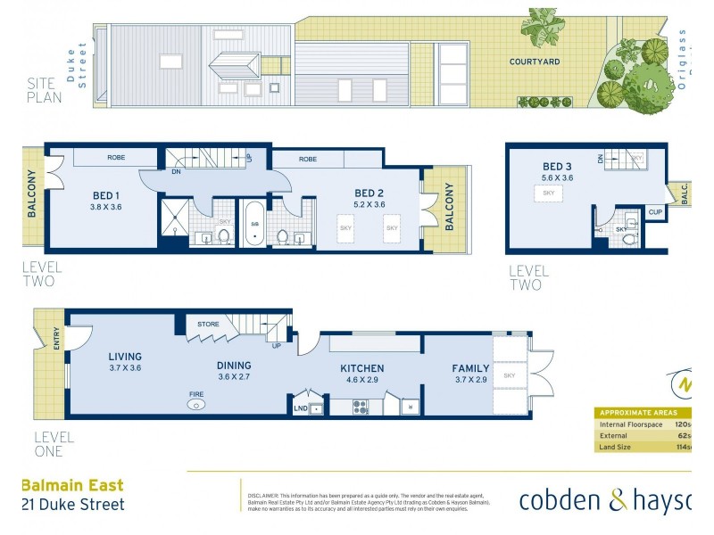 21 Duke Street, Balmain East NSW 2041 Floorplan