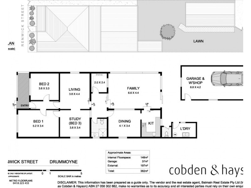 22 Renwick Street, Drummoyne NSW 2047 Floorplan