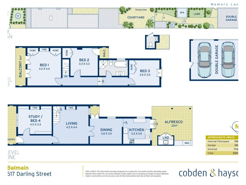 517 Darling Street, Balmain NSW 2041 Floorplan