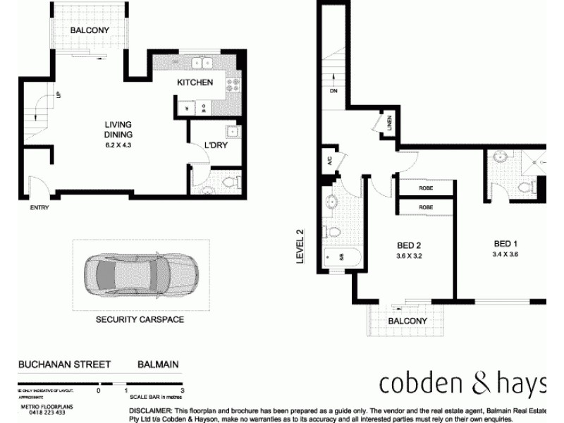 161/20 Buchanan Street, Balmain NSW 2041 Floorplan