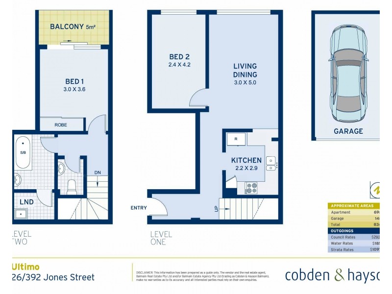 26/392 Jones Street, Ultimo NSW 2007 Floorplan
