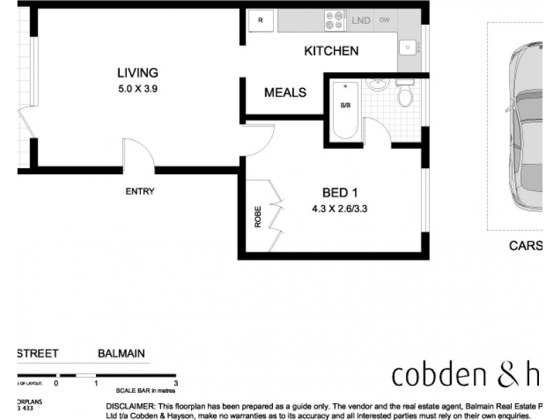 9/40 Arthur Street, Balmain NSW 2041 Floorplan