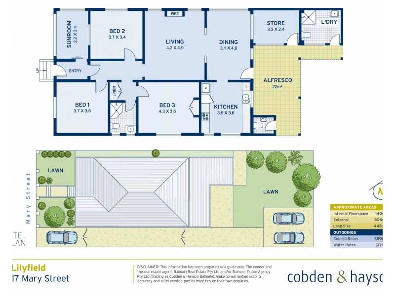 17 Mary Street, Lilyfield NSW 2040 Floorplan