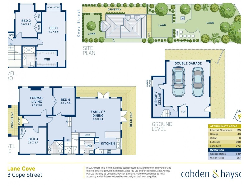 8 Cope Street, Lane Cove NSW 2066 Floorplan