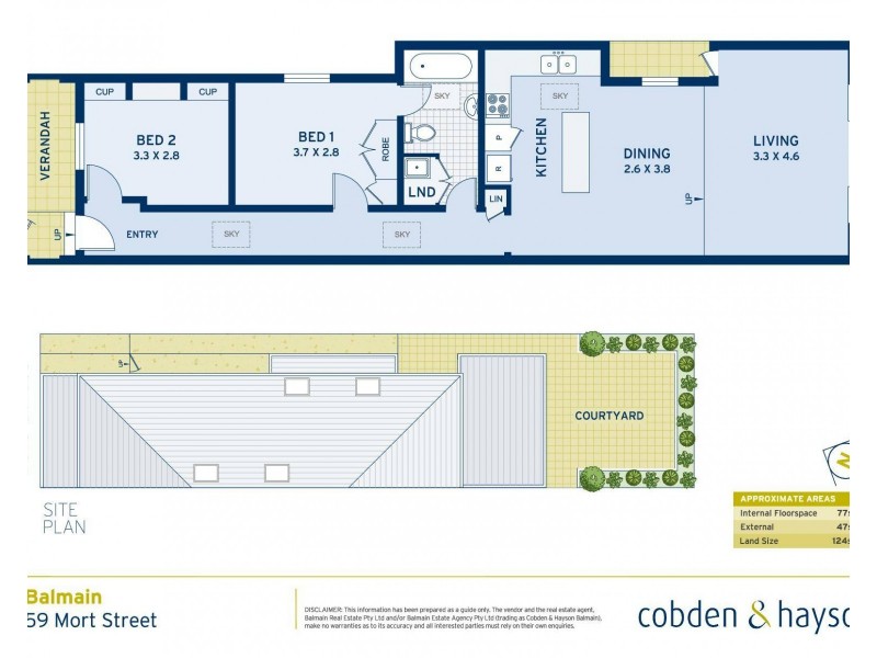 59 Mort Street, Balmain NSW 2041 Floorplan