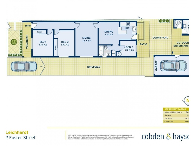 2 Foster Street, Leichhardt NSW 2040 Floorplan