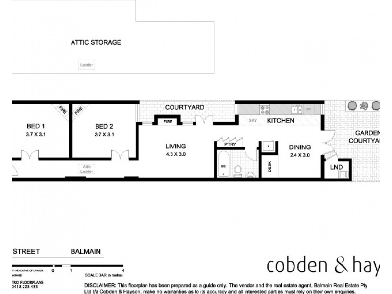 65 Mort Street, Balmain NSW 2041 Floorplan