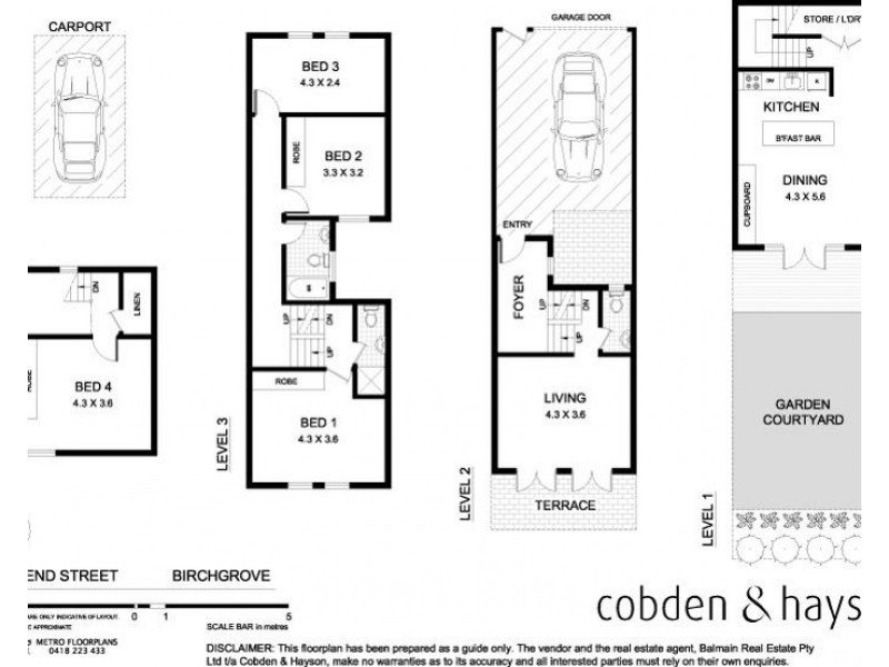 18 Yeend Street, Birchgrove NSW 2041 Floorplan