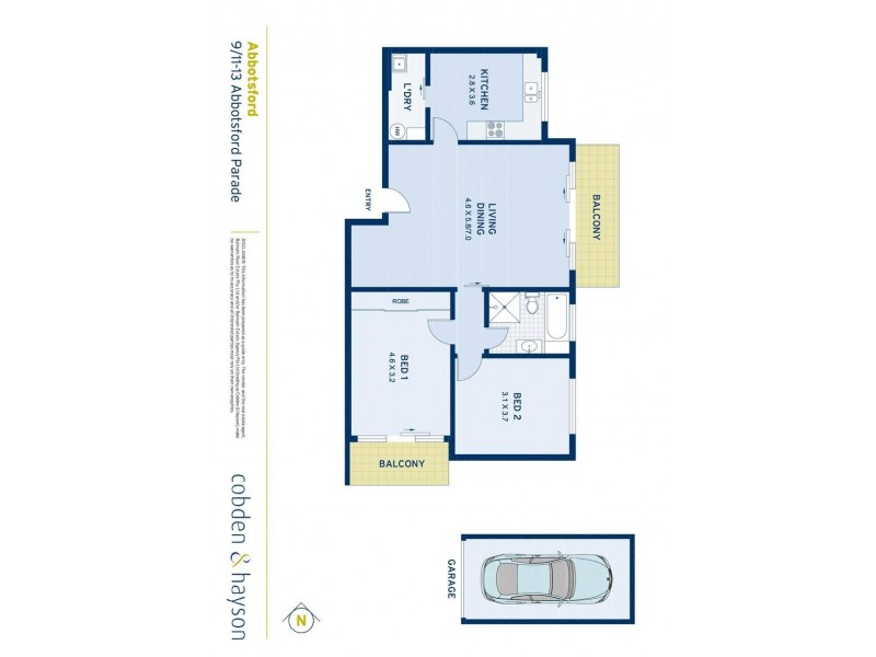 9/11 Abbotsford Parade, Abbotsford NSW 2046 Floorplan