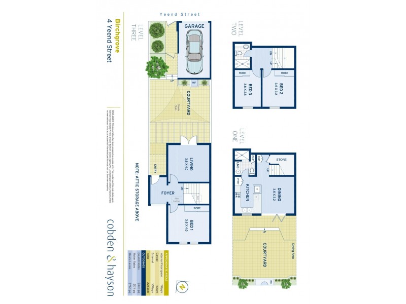 4 Yeend Street, Birchgrove NSW 2041 Floorplan