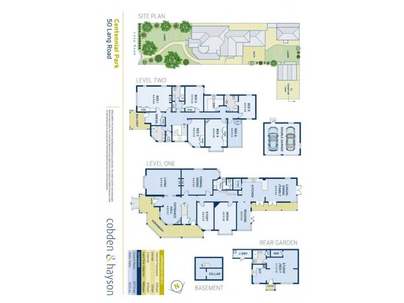 50 Lang Road, Centennial Park NSW 2021 Floorplan