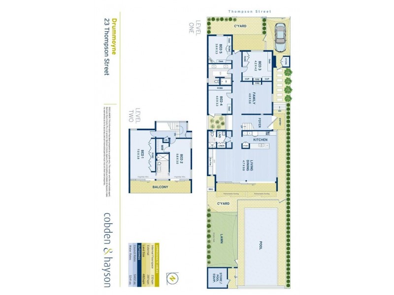 23 Thompson Street, Drummoyne NSW 2047 Floorplan