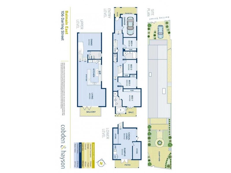 106 Darling Street, Balmain East NSW 2041 Floorplan