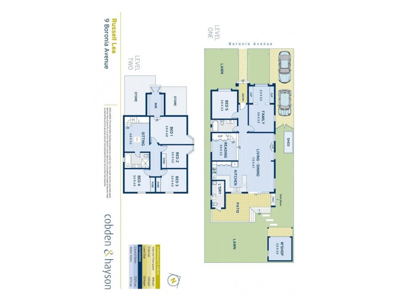9 Boronia Avenue, Russell Lea NSW 2046 Floorplan