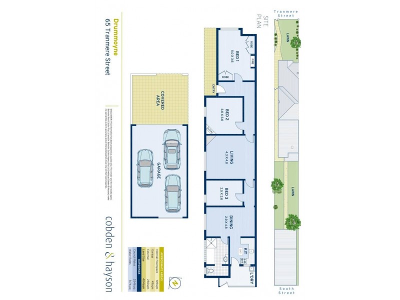 65 Tranmere Street, Drummoyne NSW 2047 Floorplan