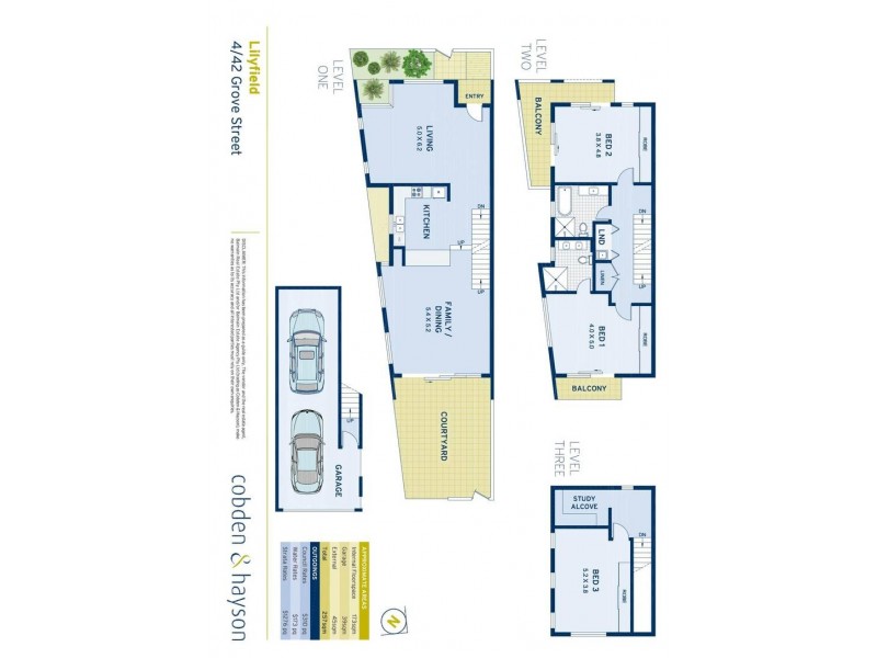 4/42 Grove Street, Lilyfield NSW 2040 Floorplan