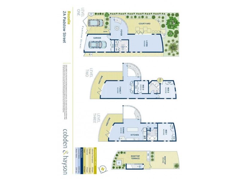 2A Padstow Street, Rozelle NSW 2039 Floorplan