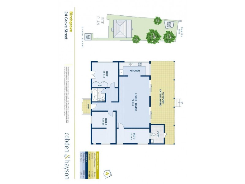 24 Grove Street, Birchgrove NSW 2041 Floorplan