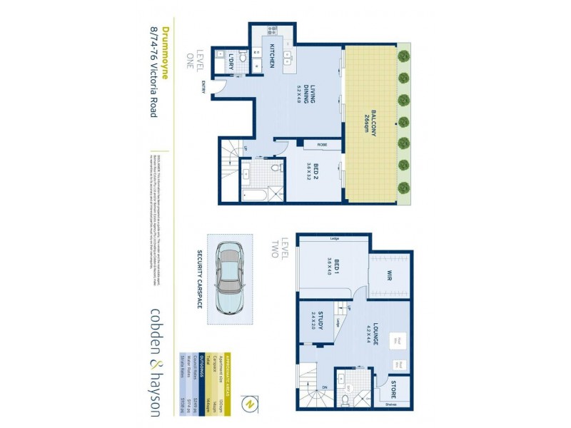8/74-76 Victoria Road, Drummoyne NSW 2047 Floorplan