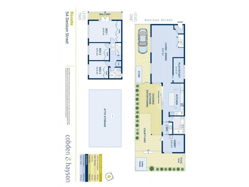 54 Denison Street, Rozelle NSW 2039 Floorplan