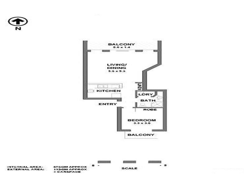 2/52A Nelson Street, Annandale NSW 2038 Floorplan