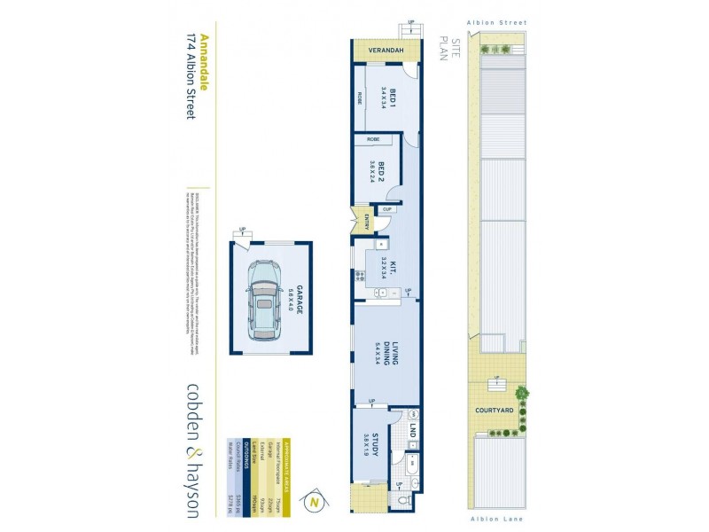 174 Albion Street, Annandale NSW 2038 Floorplan