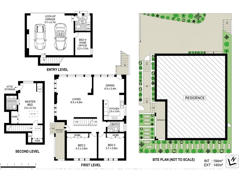 159 Rowntree Street, Birchgrove NSW 2041 Floorplan