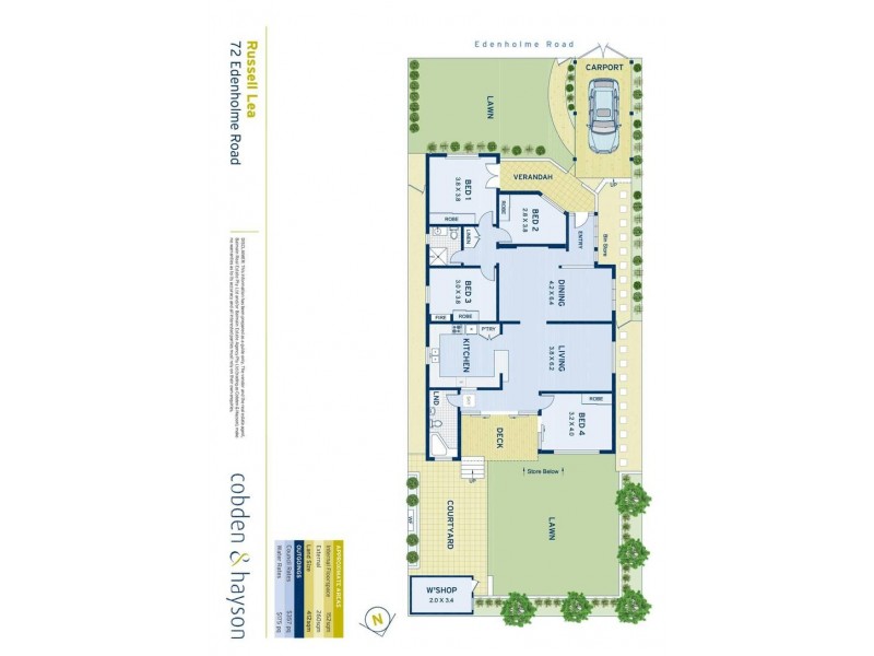 72 Edenholme Road, Russell Lea NSW 2046 Floorplan