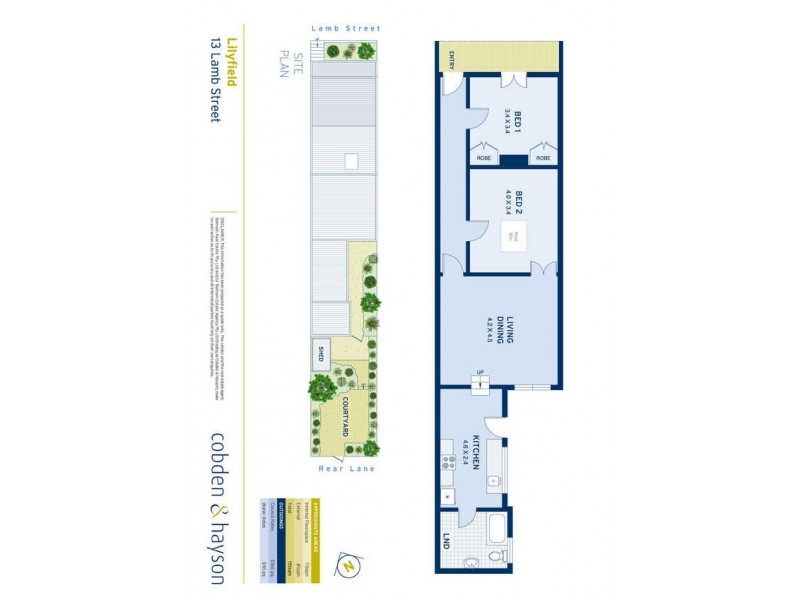 13 Lamb Street, Lilyfield NSW 2040 Floorplan