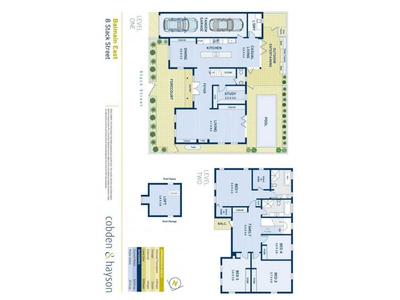 8 Stack Street, Balmain East NSW 2041 Floorplan
