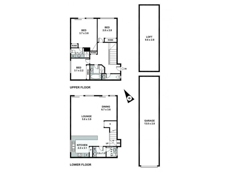 9/45 Wharf Road, Birchgrove NSW 2041 Floorplan