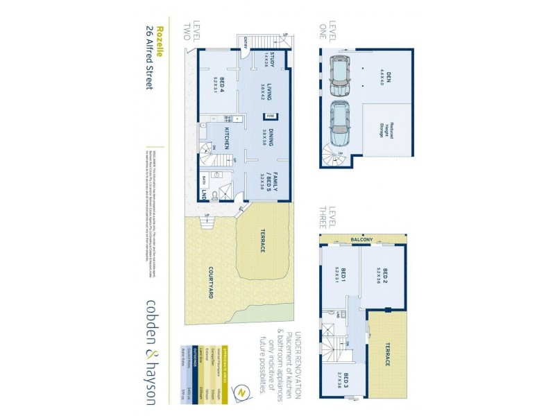 26 Alfred Street, Rozelle NSW 2039 Floorplan