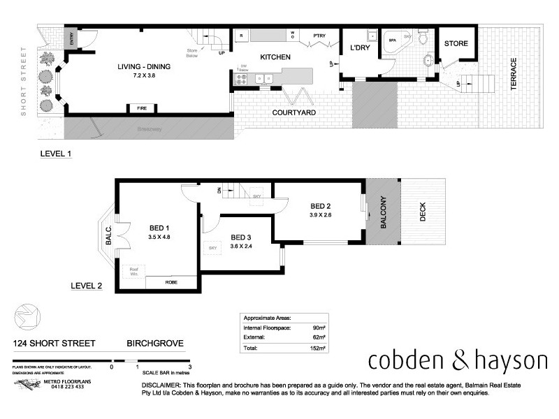 124 Short Street, Birchgrove NSW 2041 Floorplan
