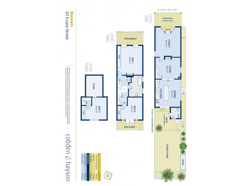 22 Evans Street, Balmain NSW 2041 Floorplan