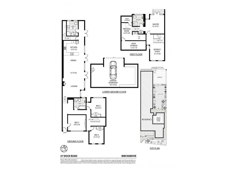 27 Dock Road, Birchgrove NSW 2041 Floorplan